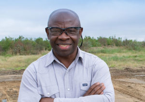 Valentine Nzengung, Professor of environmental geochemistry, at the University of Georgia (photo by Amy Ware)