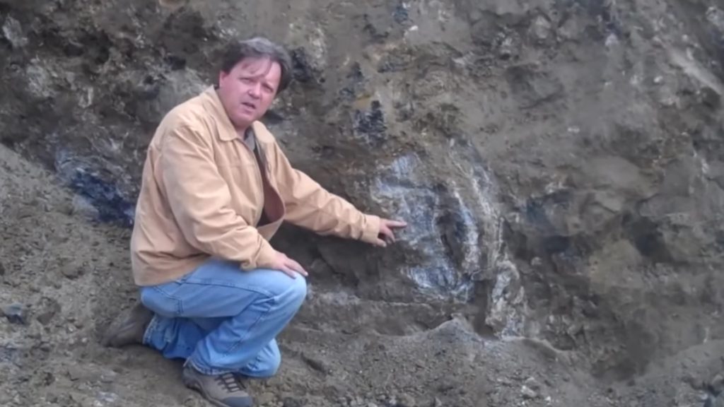 John Slack at Spanish River Carbonatite Complex