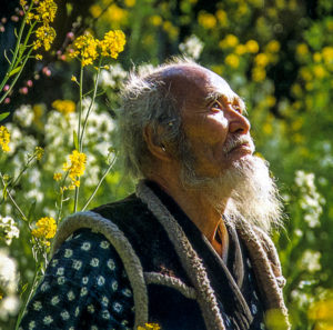 Portrait photograph of Masanobu Fukuoka